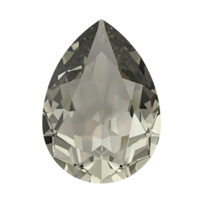Swarovski Fancy Stones 4320 8 x 6 mm Black Diamond Ignite