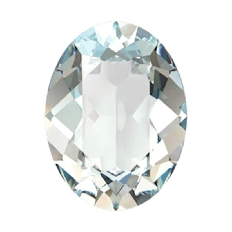 Swarovski Fancy Stones 4120 8 x 6 mm Light Azore Moonlight