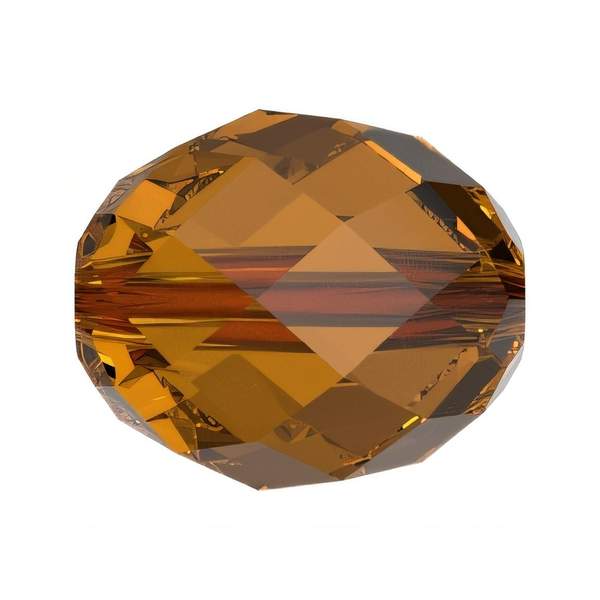 Swarovski Crystal Beads 5044 9,5 x 8 mm Light Amber