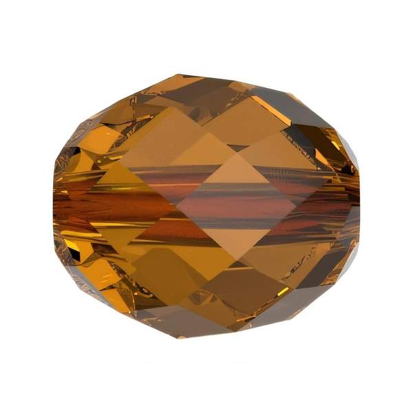 Swarovski Crystal Beads 5044 7 x 6 mm Light Amber