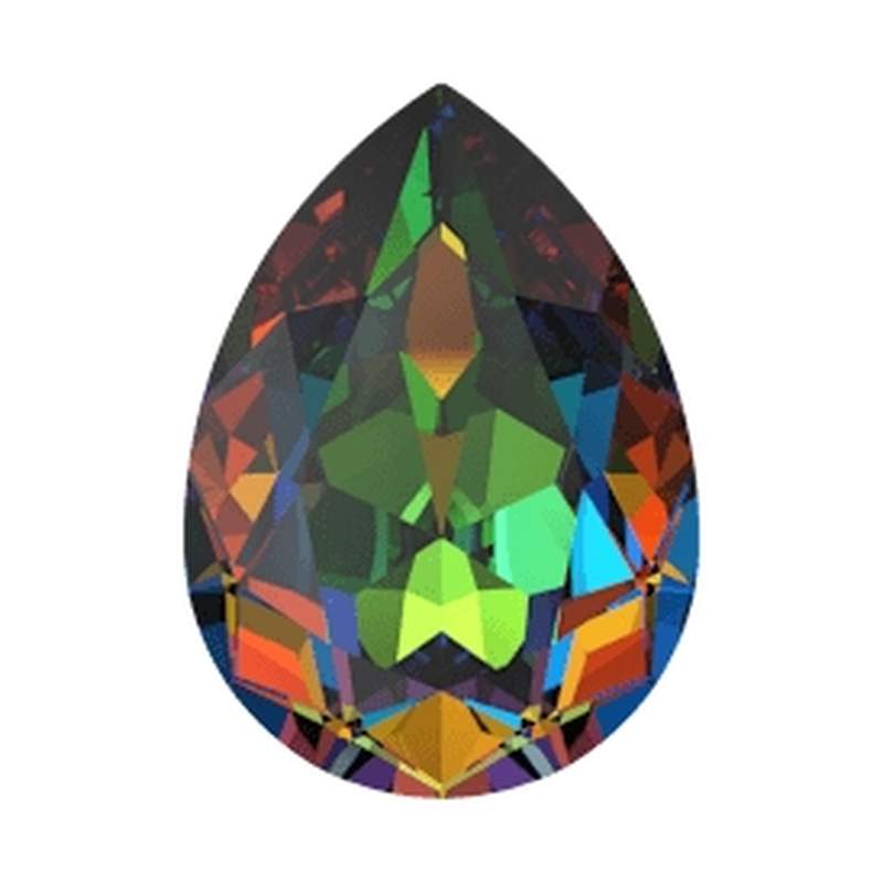 Swarovski Fancy Stones 4320 8 x 6 mm Crystal Vitrail Medium F