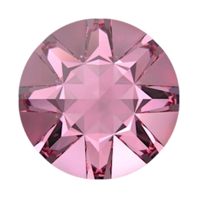 Swarovski Round Stones 1185 pp 14 Rose