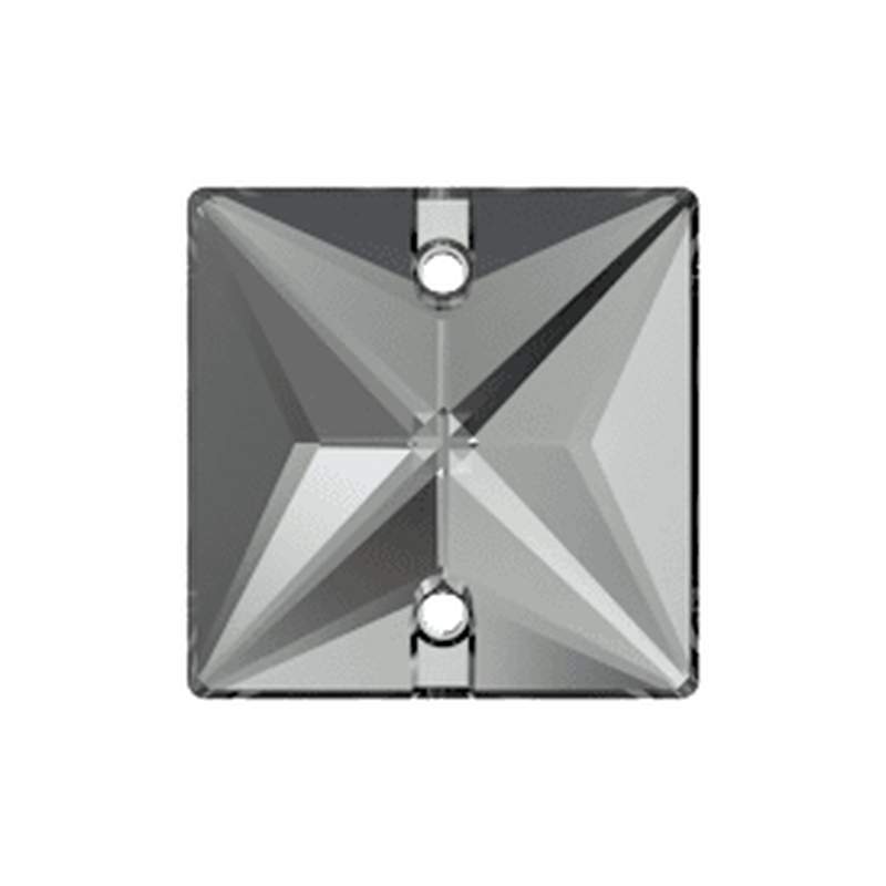 Swarovski Sew-on Crystals 3240 22 mm Crystal Silver Night F