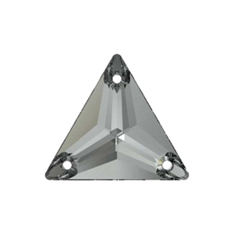 Swarovski Sew-on Crystals 3270 22 mm Crystal Silver Night F