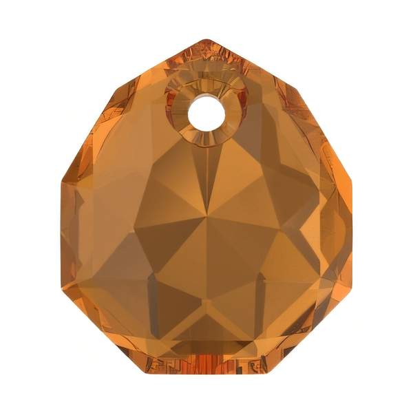 Swarovski Crystal Pendants 6436 11,5 mm Light Amber