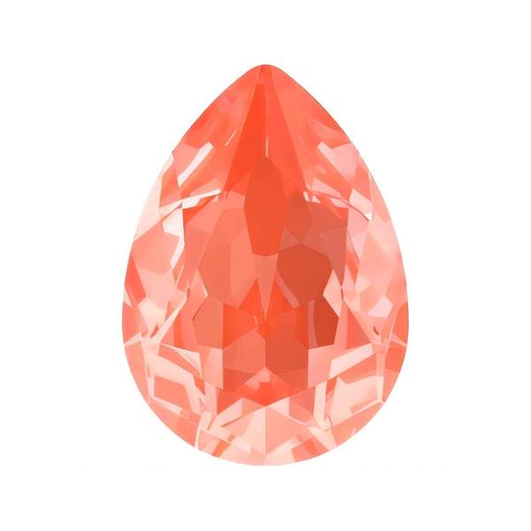 Swarovski Fancy Stones 4320 14 x 10 mm Crystal Orange Ignite
