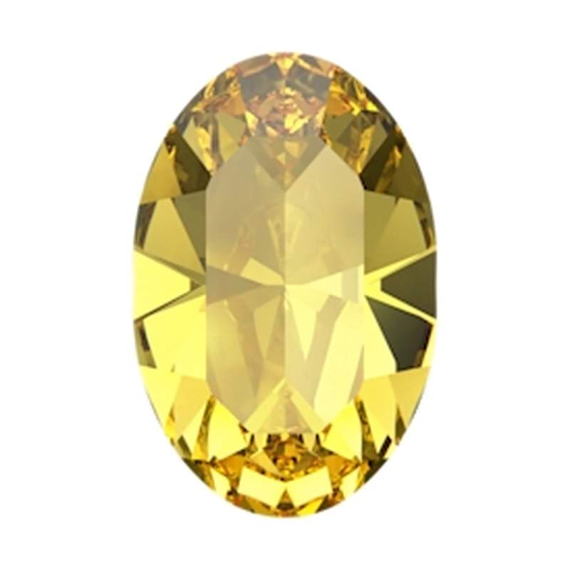 Swarovski Fancy Stones 4128 6 x 4 mm Light Topaz Ignite