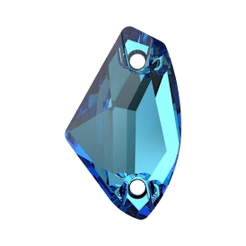 Swarovski Sew-on Crystals 3256 19 x 11,5 mm Crystal Bermuda Blue F