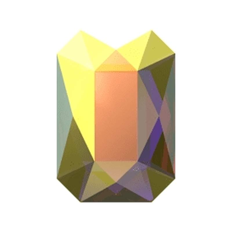 Swarovski Hotfix Crystals 2602 8 x 5,5 mm Light Siam AB M HF