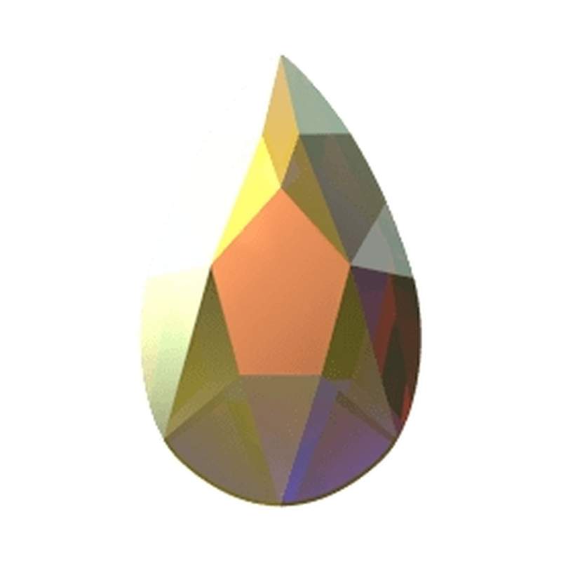 Swarovski Hotfix Crystals 2303 8 x 5 mm Light Siam AB M HF
