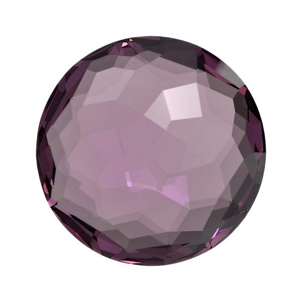 Swarovski Round Stones 1383 8 mm Amethyst Ignite