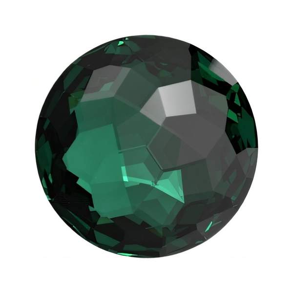 Swarovski Round Stones 1383 8 mm Emerald F