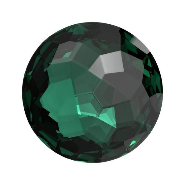 Swarovski Round Stones 1383 10 mm Emerald F