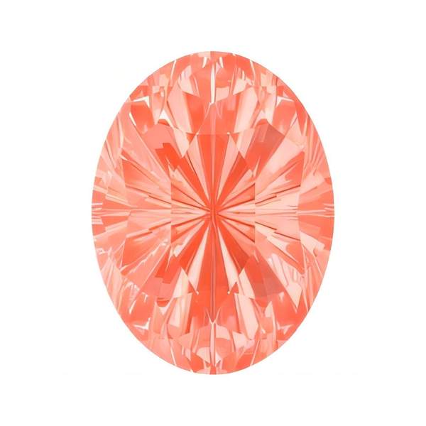 Swarovski Fancy Stones 4160 8 x 6 mm Crystal Orange Ignite