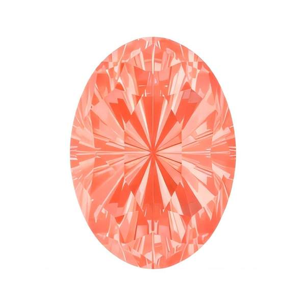 Swarovski Fancy Stones 4160 14 x 10 mm Crystal Orange Ignite