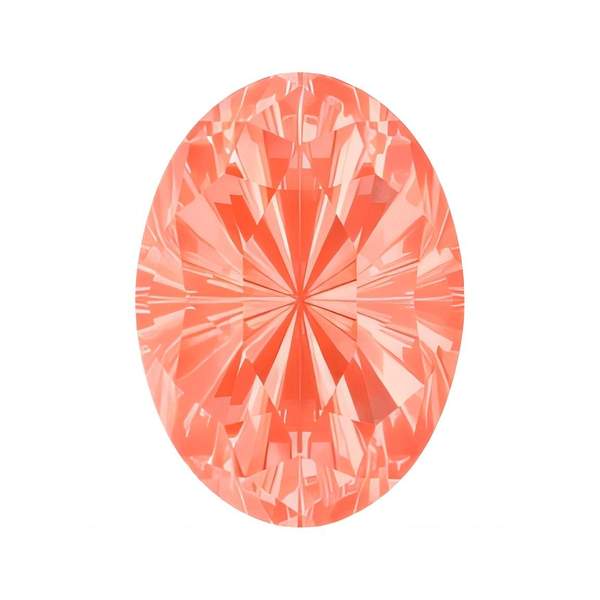 Swarovski Fancy Stones 4160 18 x 13 mm Crystal Orange Ignite