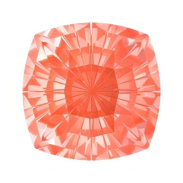 Swarovski Fancy Stones 4460 8 mm Crystal Orange Ignite