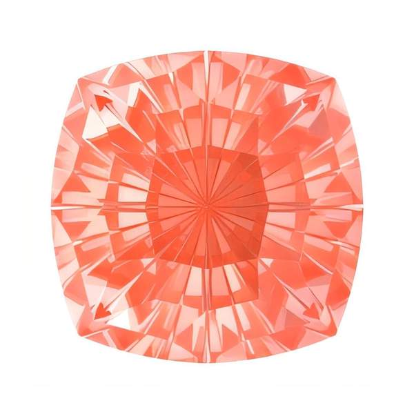 Swarovski Fancy Stones 4460 14 mm Crystal Orange Ignite