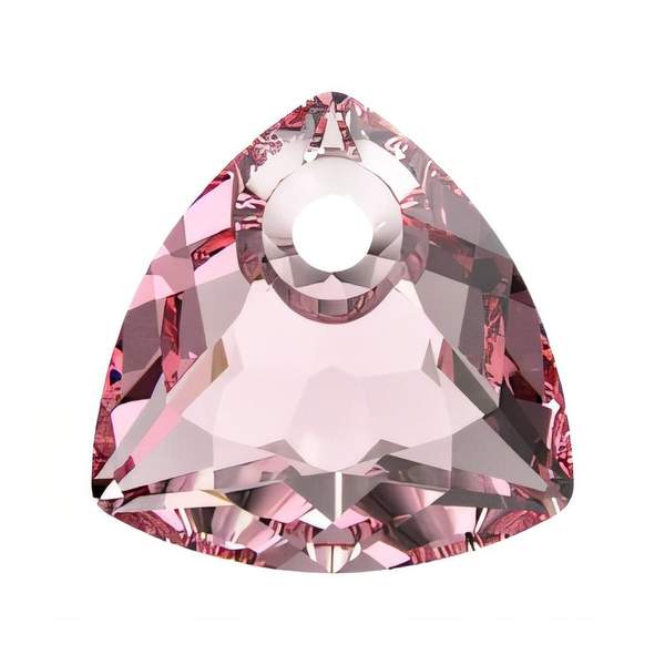Swarovski Crystal Pendants 6434 8 mm Light Rose
