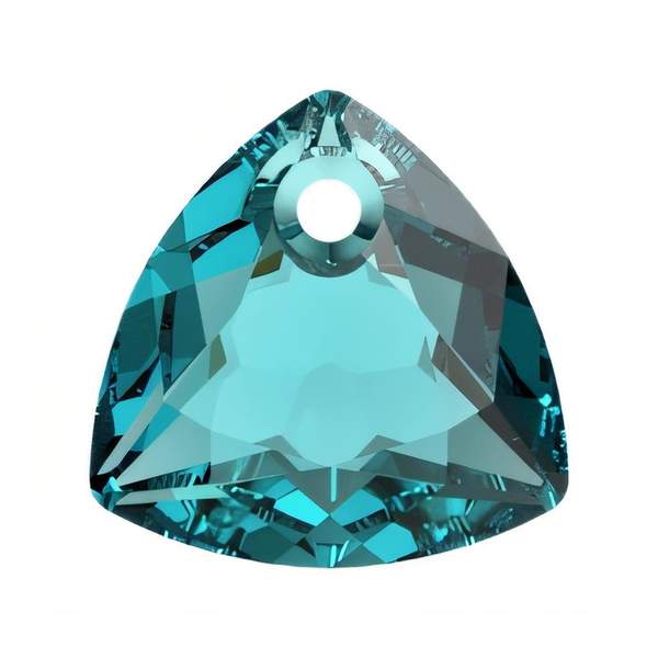 Swarovski Crystal Pendants 6434 10,5 mm Blue Zircon
