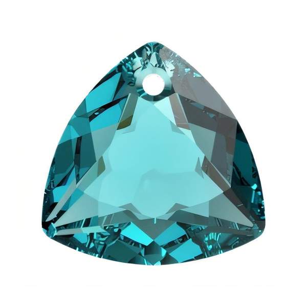Swarovski Crystal Pendants 6434 14,5 mm Blue Zircon