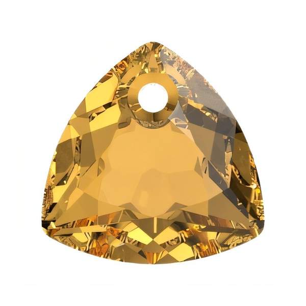 Swarovski Crystal Pendants 6434 10,5 mm Golden Topaz