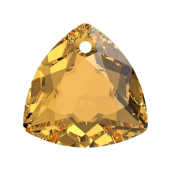 Swarovski Crystal Pendants 6434 14,5 mm Golden Topaz