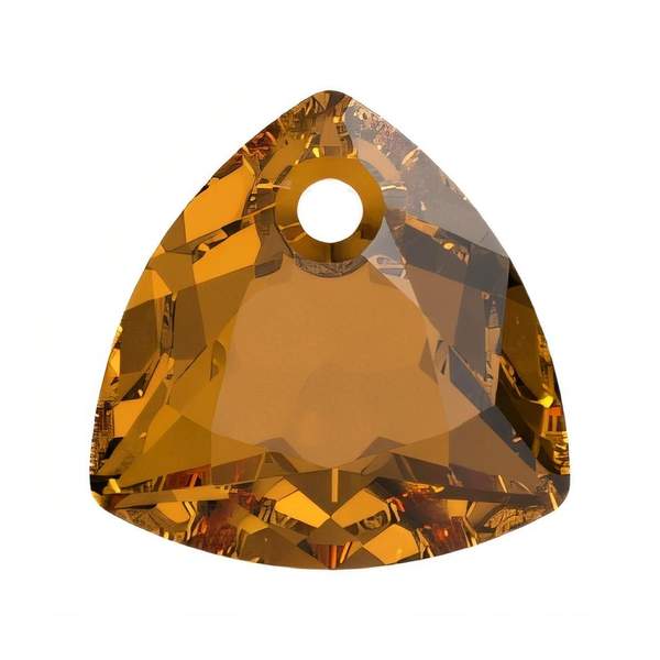 Swarovski Crystal Pendants 6434 10,5 mm Light Amber