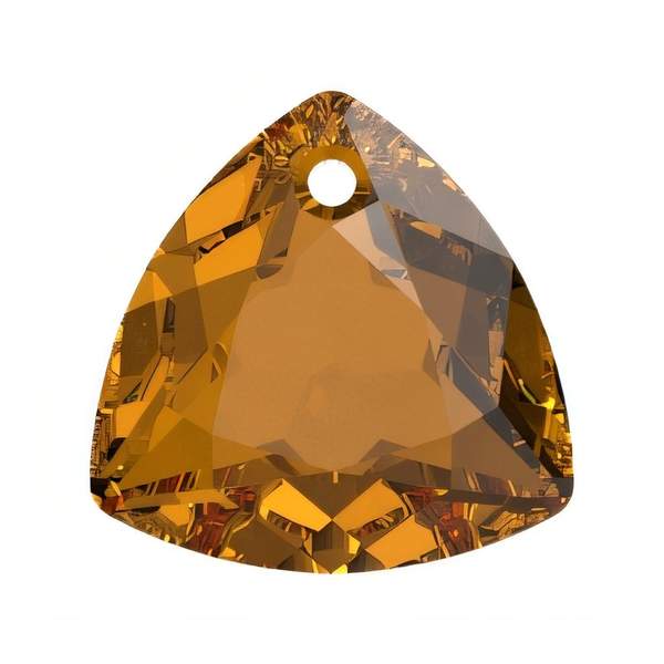 Swarovski Crystal Pendants 6434 14,5 mm Light Amber