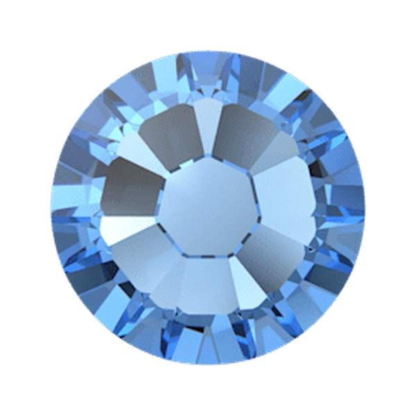 Swarovski Flatback Crystals 2058 ss 5 Recreated Ice Blue F