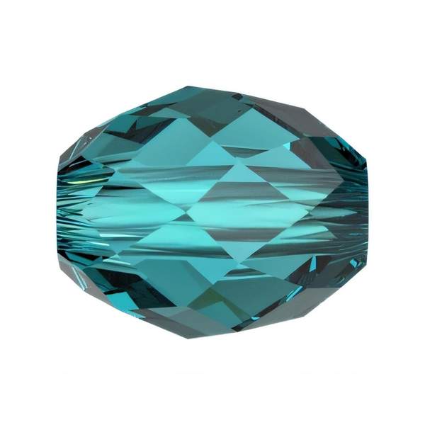 Swarovski Crystal Beads 5044 5 x 4 mm Blue Zircon