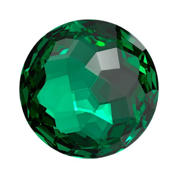 Swarovski Round Stones 1383 14 mm Majestic Green F