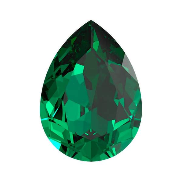 Swarovski Fancy Stones 4320 8 x 6 mm Majestic Green F