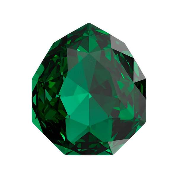 Swarovski Fancy Stones 4329 14 x 12 mm Majestic Green F