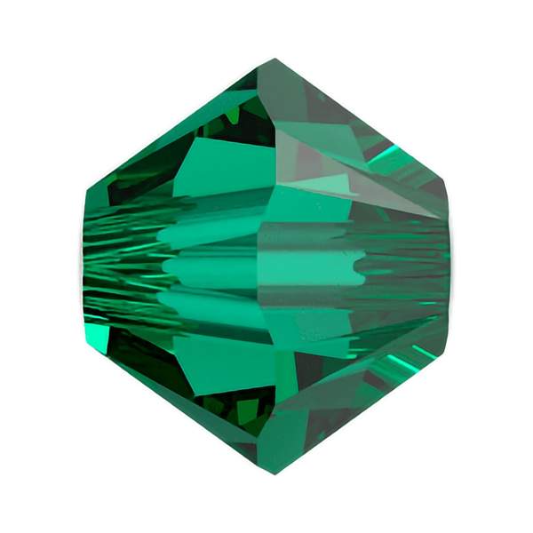 Swarovski Crystal Beads 5328 4 mm Majestic Green