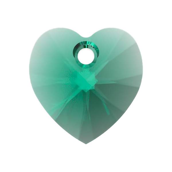 Swarovski Crystal Pendants 6228 10,3 x 10 mm Majestic Green