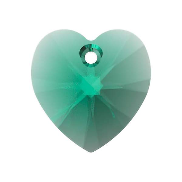 Swarovski Crystal Pendants 6228 14,4 x 14 mm Majestic Green