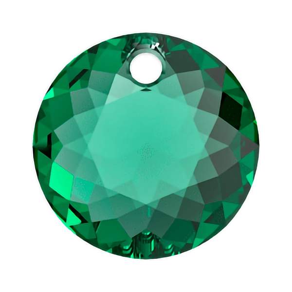 Swarovski Crystal Pendants 6430 10 mm Majestic Green
