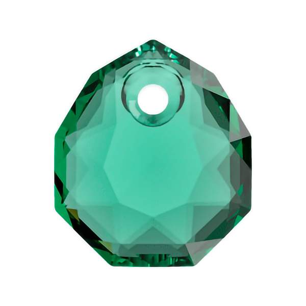 Swarovski Crystal Pendants 6436 9 mm Majestic Green