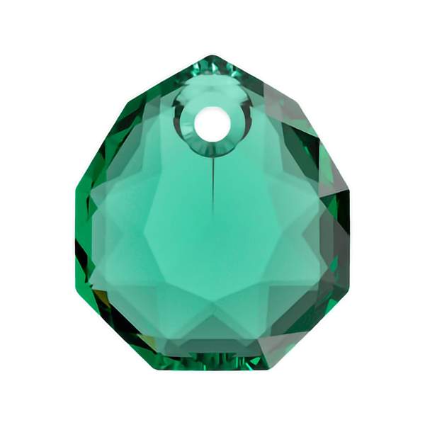 Swarovski Crystal Pendants 6436 11 mm Majestic Green