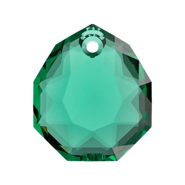 Swarovski Crystal Pendants 6436 16 mm Majestic Green