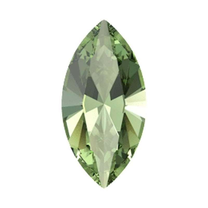 Swarovski Fancy Stones 4228 15 x 7 mm Peridot Ignite