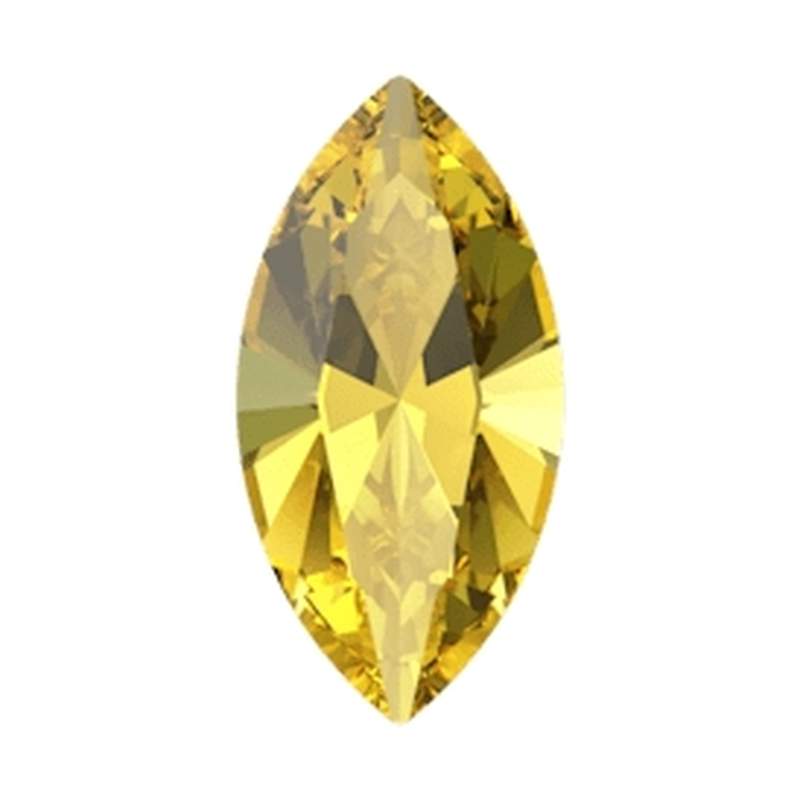 Swarovski Fancy Stones 4228 8 x 4 mm Light Topaz Ignite