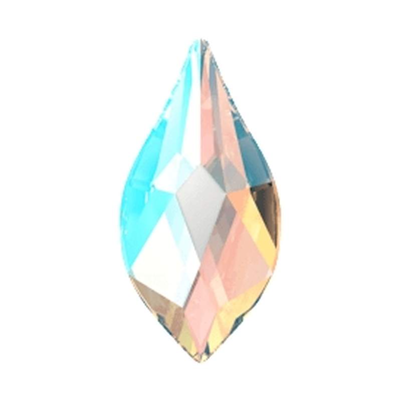 Swarovski Flatback Crystals 2205 7,5 mm Crystal Shimmer F