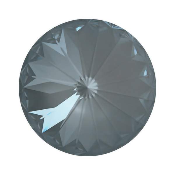 Swarovski Round Stones 1122 12 mm Crystal Dark Grey Ignite
