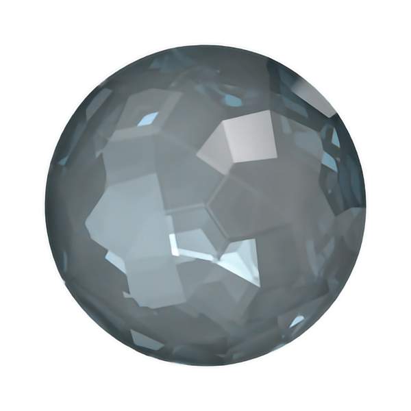 Swarovski Round Stones 1383 10 mm Crystal Dark Grey Ignite