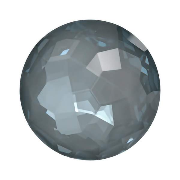 Swarovski Round Stones 1383 14 mm Crystal Dark Grey Ignite
