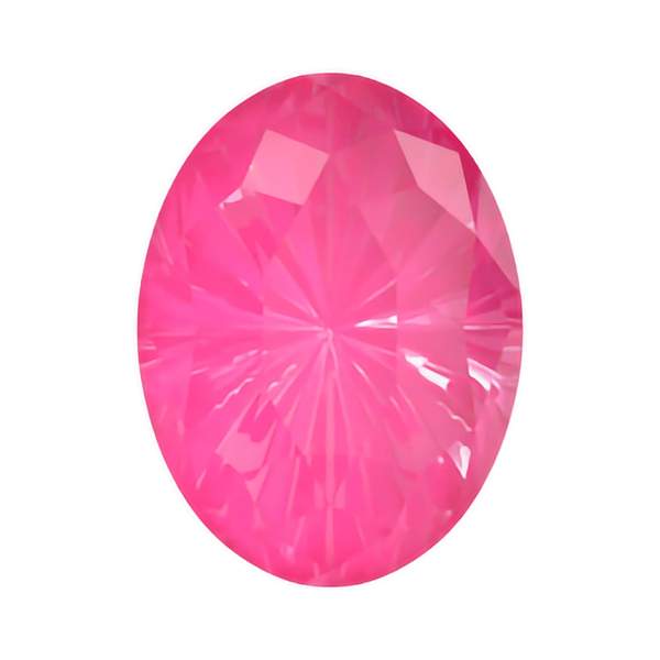 Swarovski Fancy Stones 4160 8 x 6 mm Crystal Electric Pink Ignite