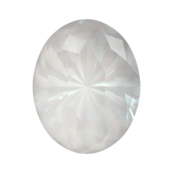 Swarovski Fancy Stones 4160 10 x 8 mm Crystal Electric White Ignite