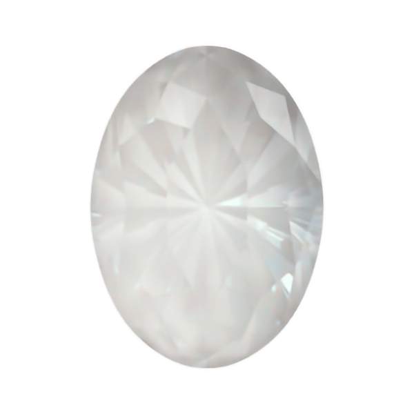 Swarovski Fancy Stones 4160 18 x 13 mm Crystal Electric White Ignite